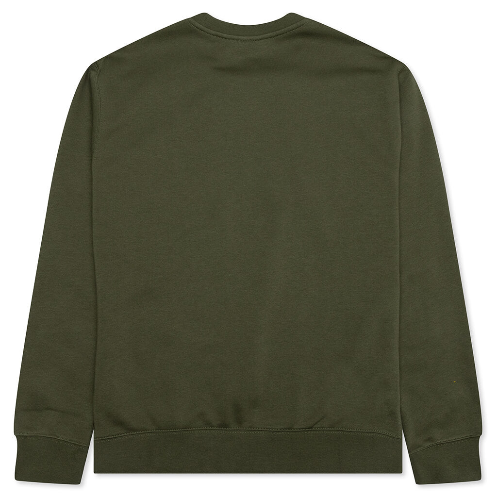 Sportswear Club Fleece Crew - Rough Green/White