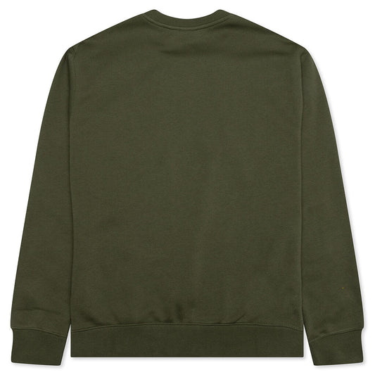 Sportswear Club Fleece Crew - Rough Green/White