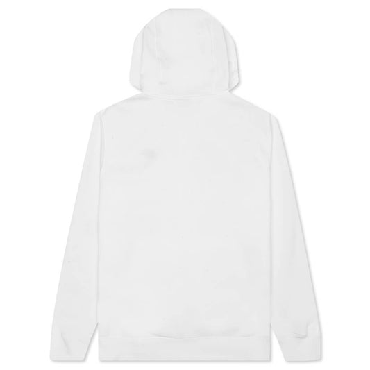 Sportswear Club Fleece Full Zip Hoodie - White/Black