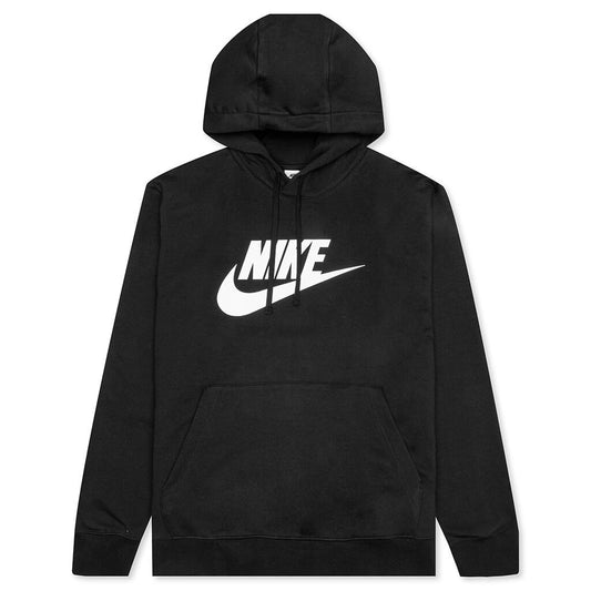 Sportswear Club Fleece Graphic Pullover Hoodie - Black/White