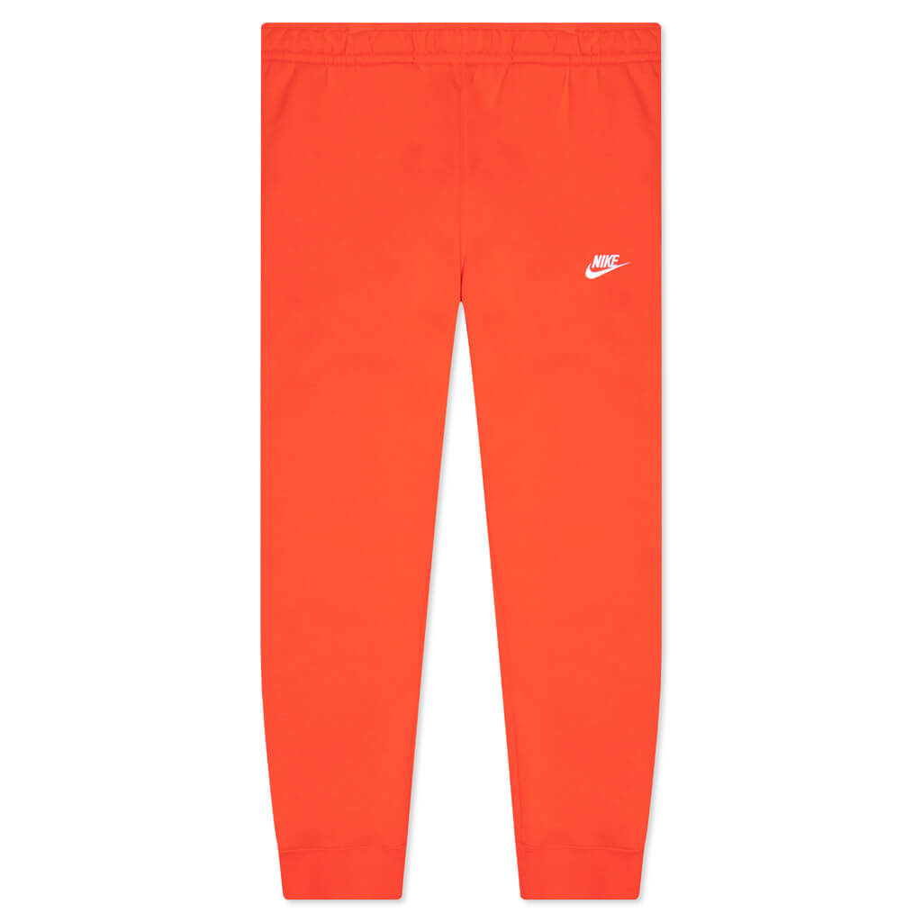 Sportswear Club Fleece Joggers - Team Orange/White