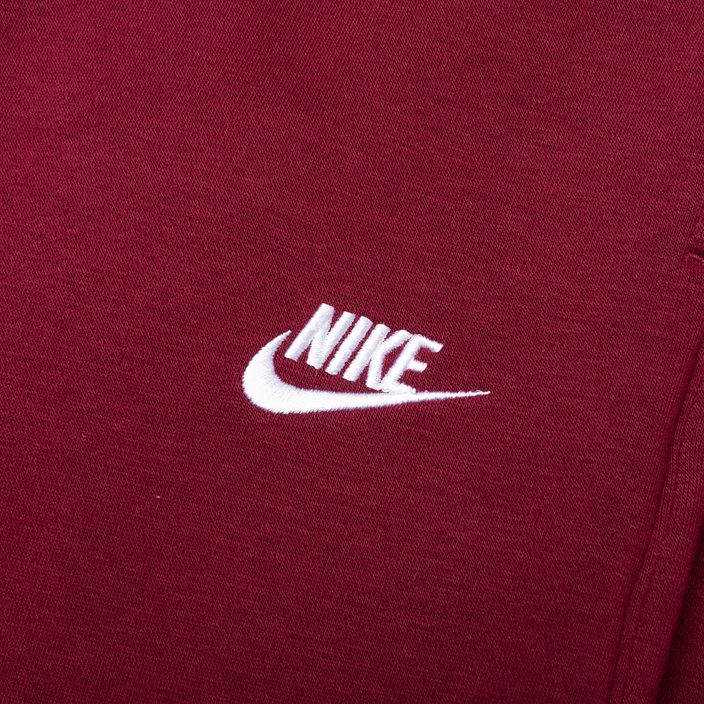 Sportswear Club Fleece Joggers - Dark Beetroot/White
