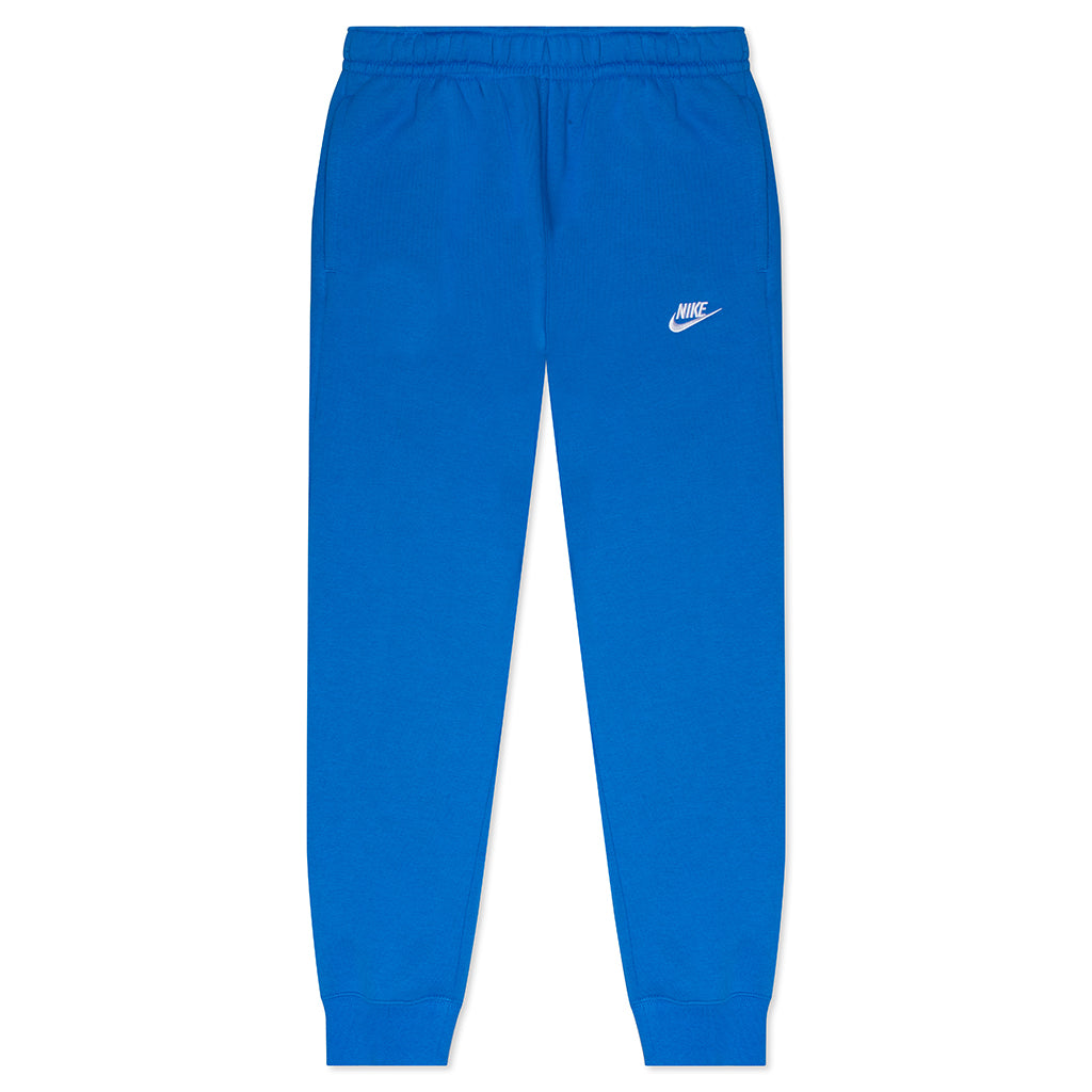 Sportswear Club Fleece Joggers - Signal Blue/White