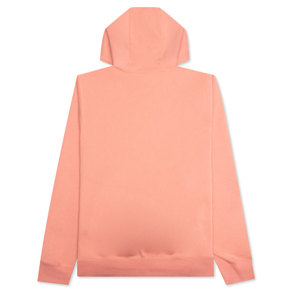 Sportswear Club Fleece Pullover Hoodie - Light Madder Root/White
