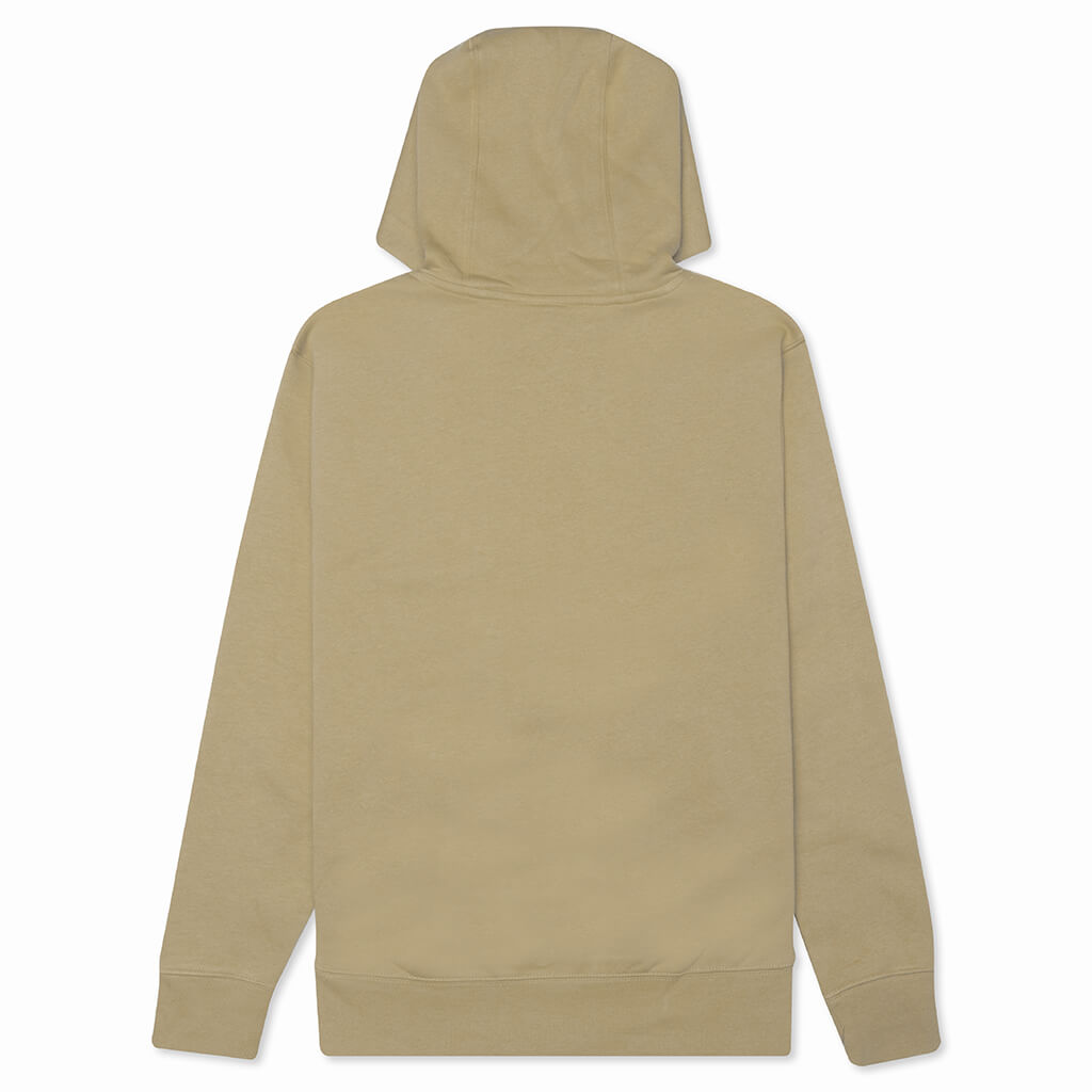 Sportswear Club Fleece Pullover Hoodie - Limestone/White