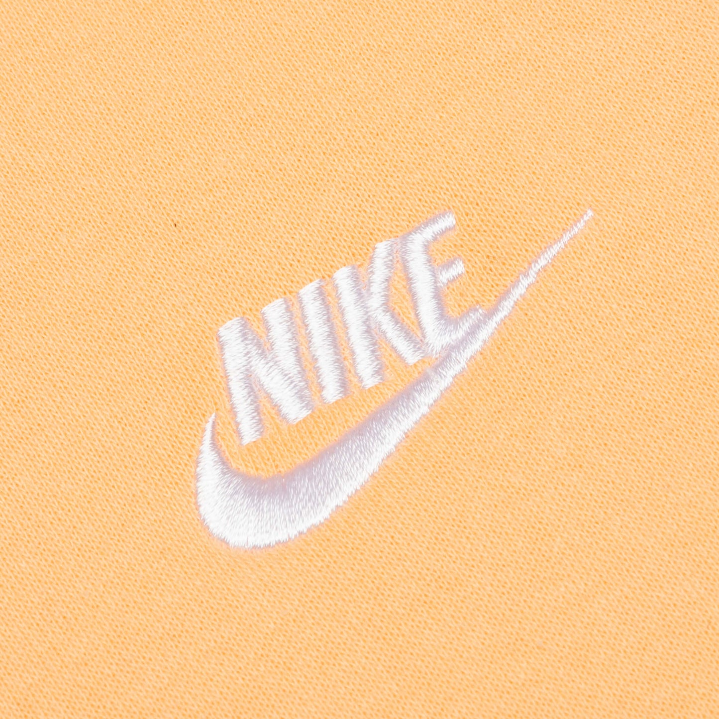 Sportswear Club Fleece Pullover Hoodie - Orange Chalk/Orange Chalk/White