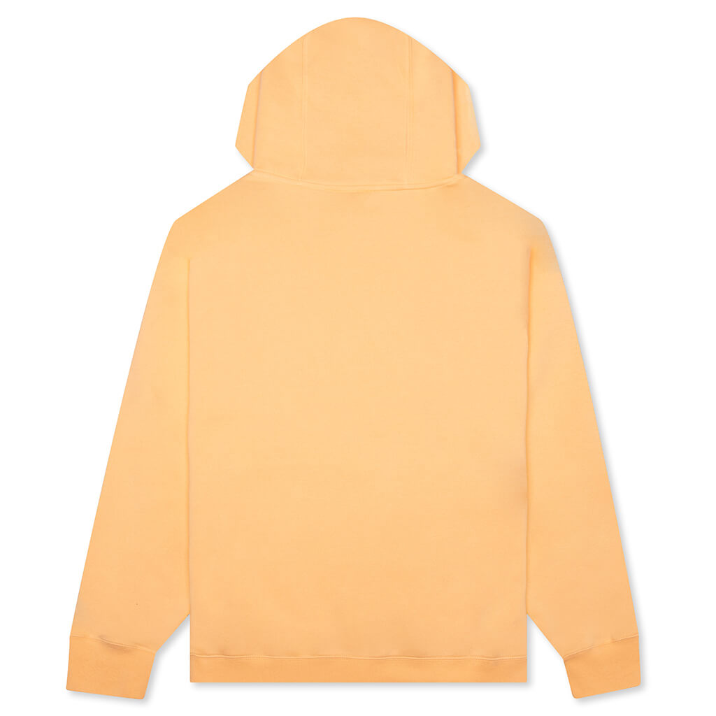 Sportswear Club Fleece Pullover Hoodie - Orange Chalk/Orange Chalk/White