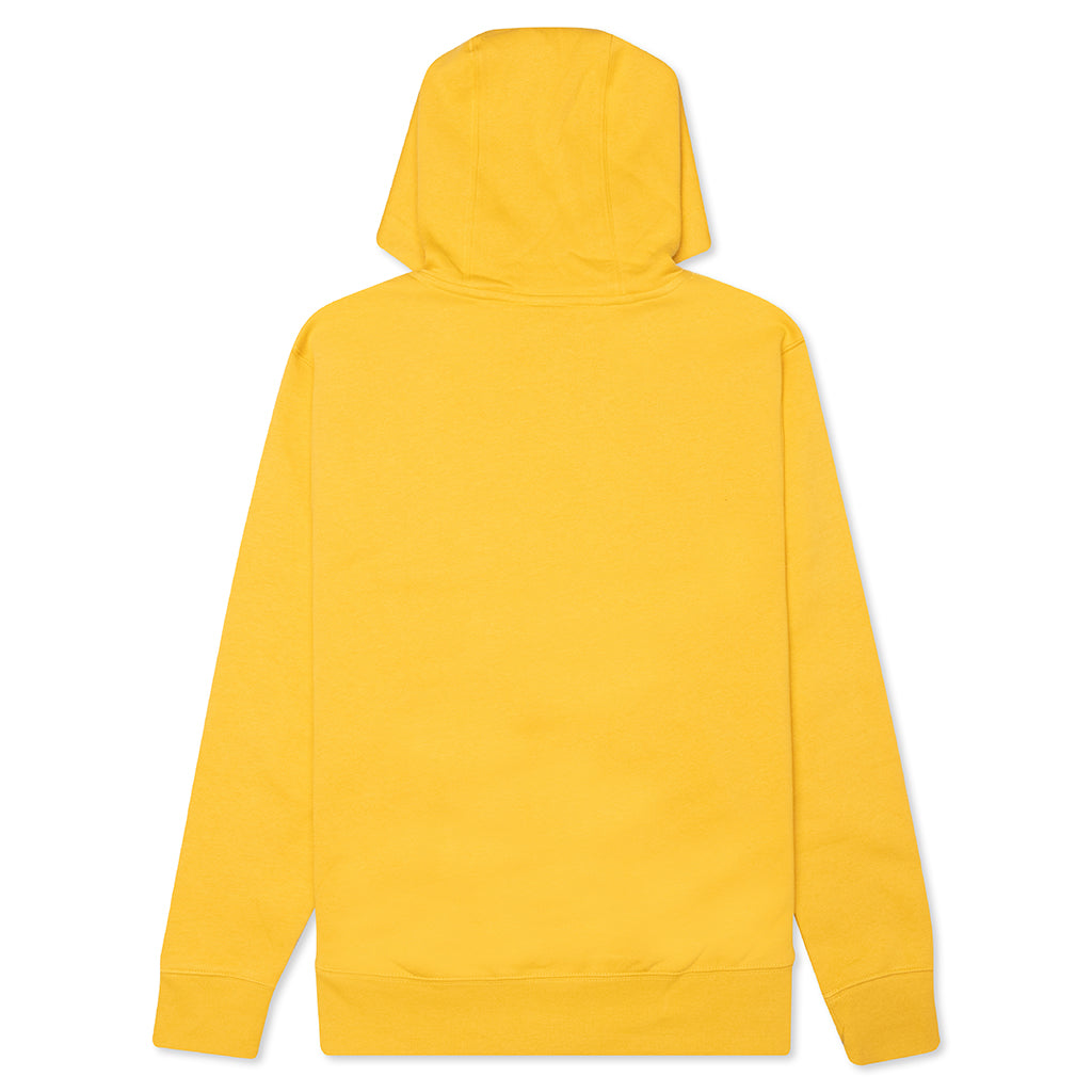 Sportswear Club Fleece Pullover Hoodie - Solar Flare/White