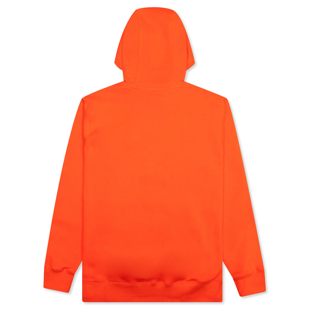 Sportswear Club Fleece Pullover Hoodie - Team Orange/Team Orange/White