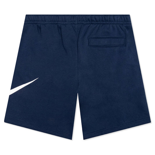 Sportswear Club Graphic Shorts - Midnight Navy/White