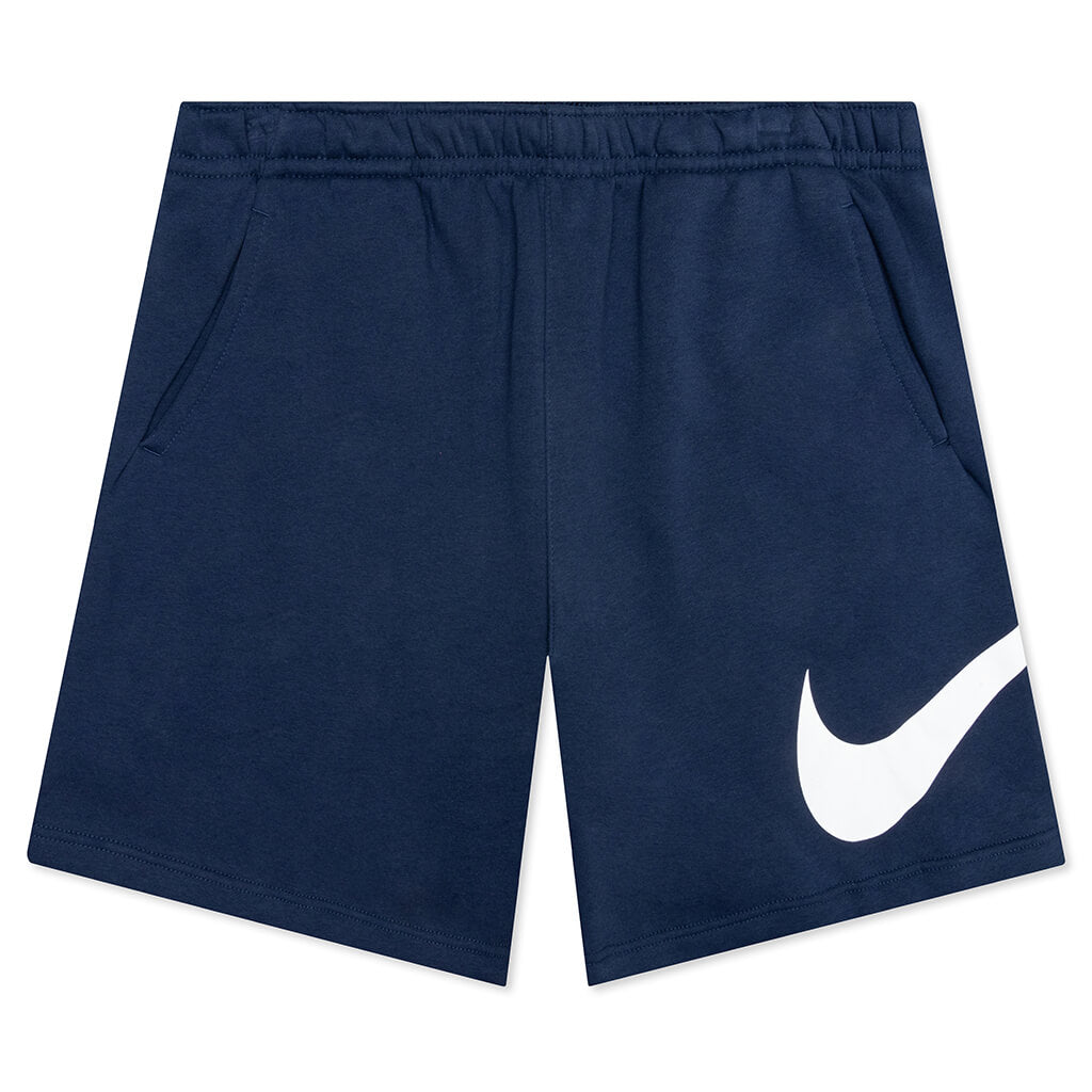 Sportswear Club Graphic Shorts - Midnight Navy/White