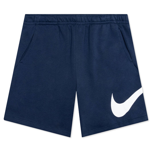Sportswear Club Graphic Shorts - Midnight Navy/White