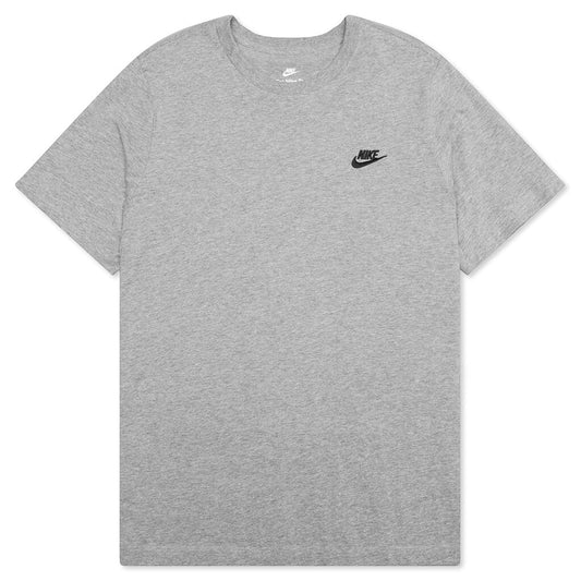 Sportswear Club T-Shirt - DK Grey Heather/Black