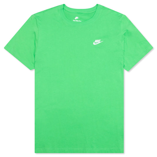 Sportswear Club T-Shirt - LT Green Spark/White