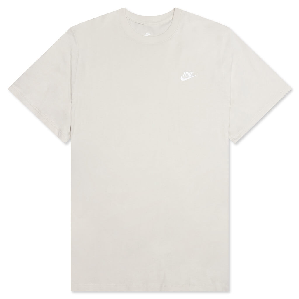 Sportswear Club T-Shirt - Light Bone/White