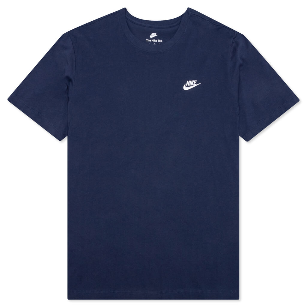 Sportswear Club T-Shirt - Midnight Navy/White