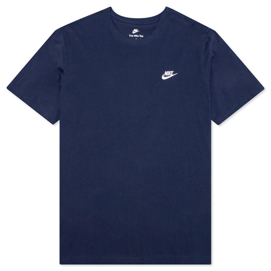 Sportswear Club T-Shirt - Midnight Navy/White