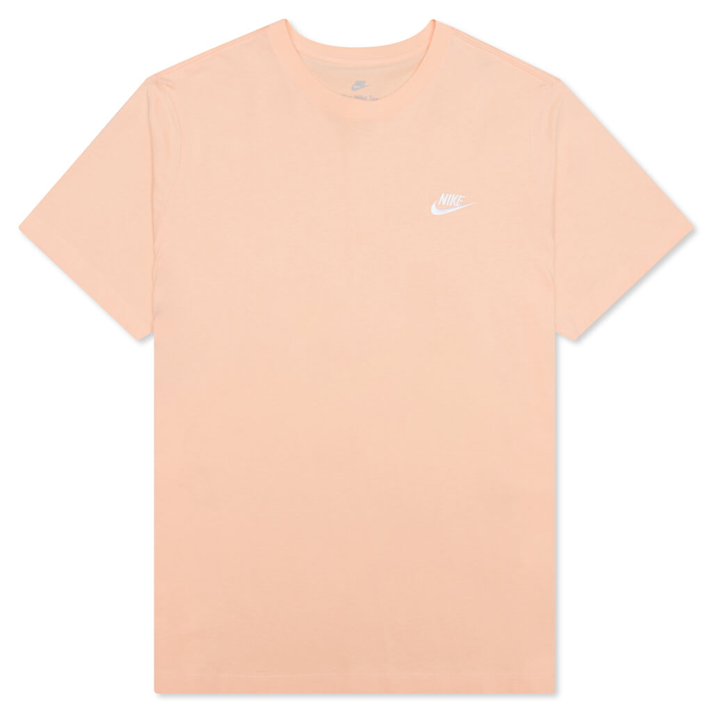 Sportswear Club T-Shirt - Orange Chalk/White