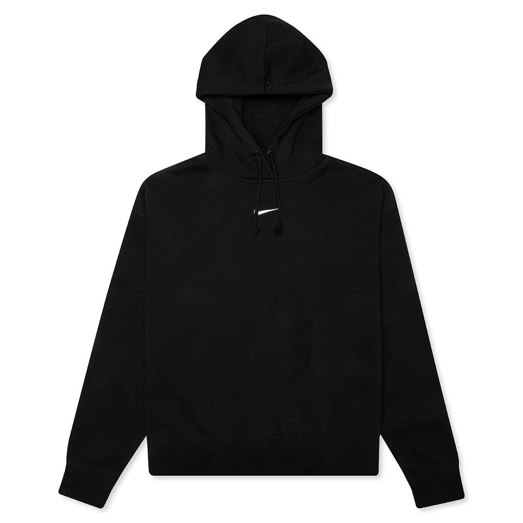 Sportswear Collection Essentials Women's Oversized Fleece Hoodie - Black/White