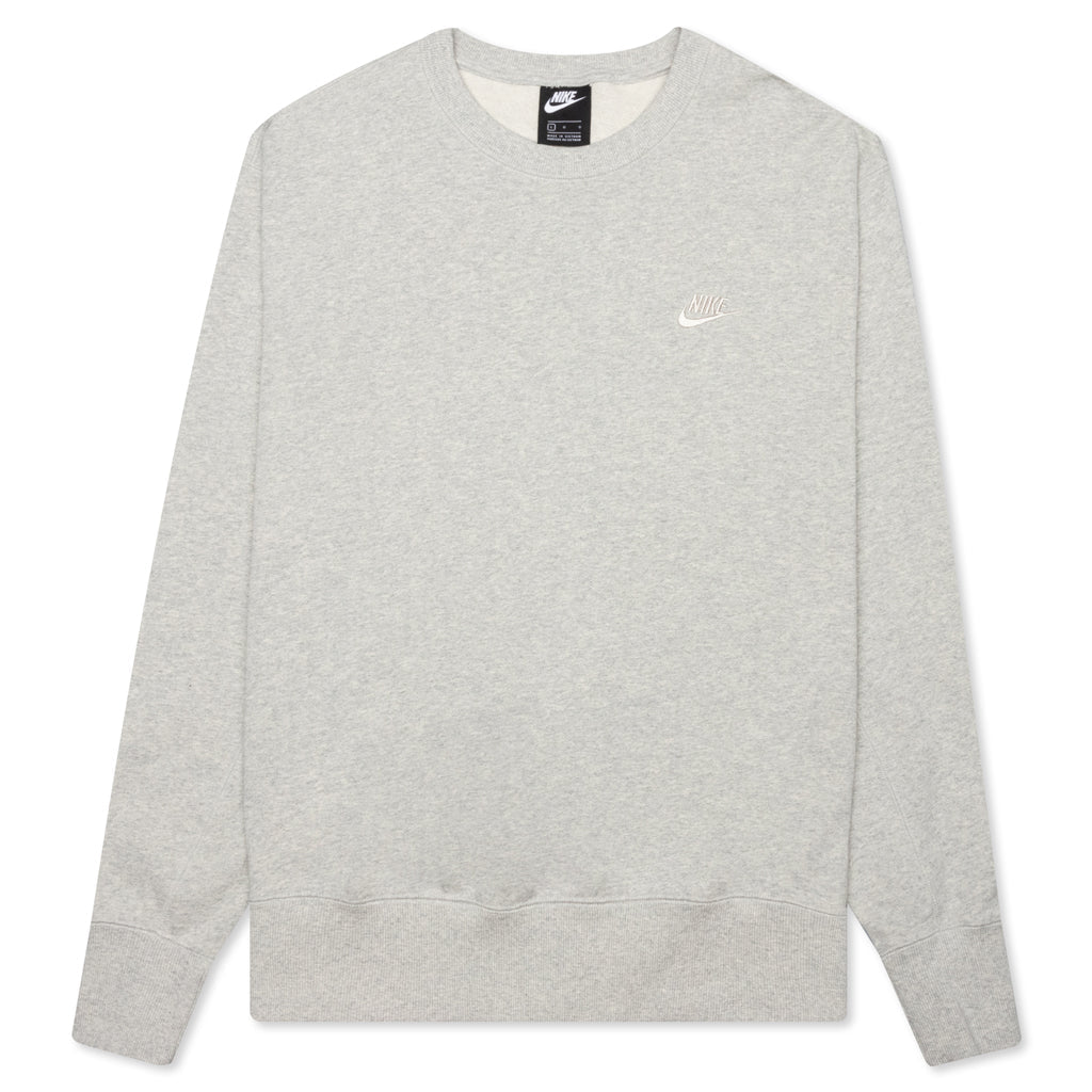Sportswear Classic Fleece Crew - Grey Heather/Light Bone