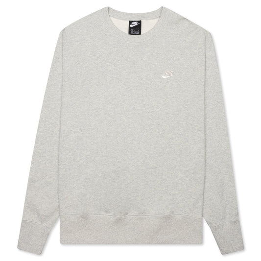 Sportswear Classic Fleece Crew - Grey Heather/Light Bone