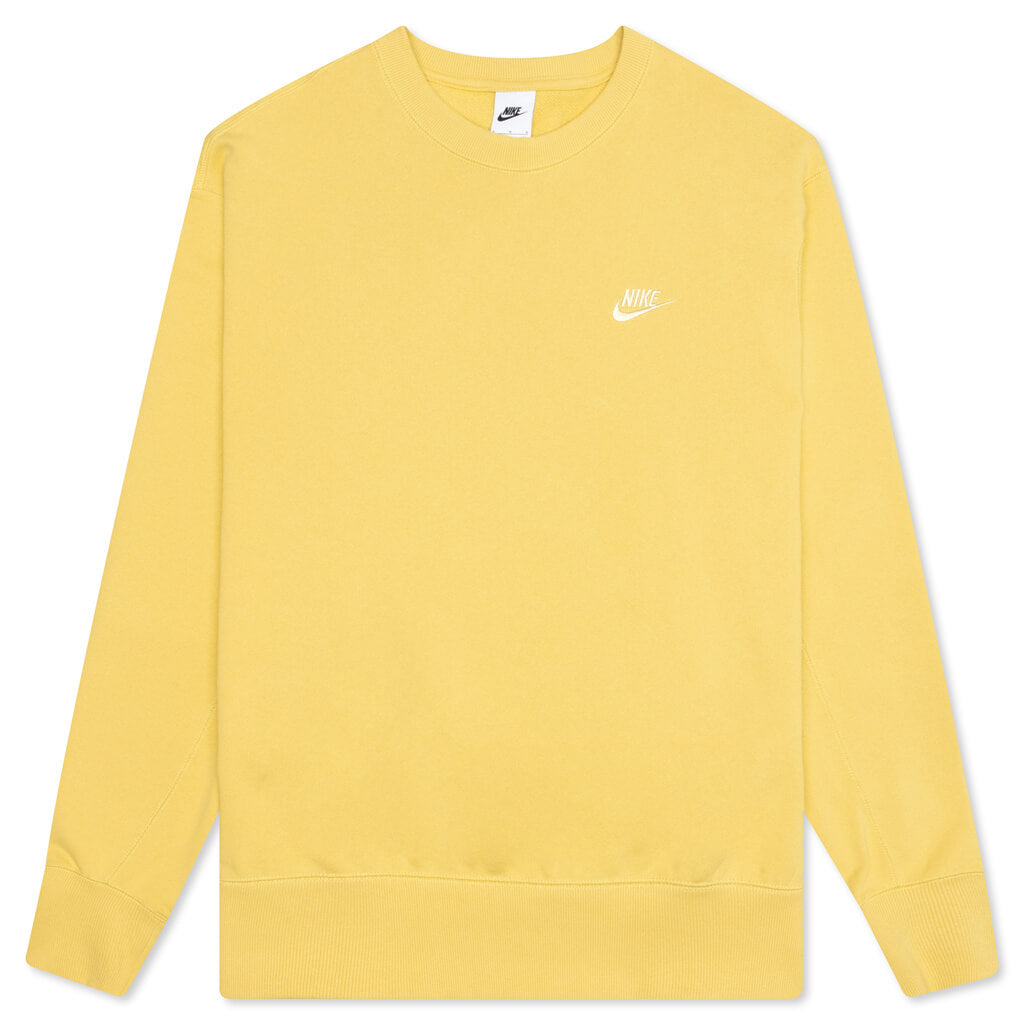 Sportswear Classic Fleece Crew - Saturn Gold/Lemon Drop