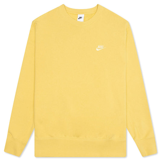Sportswear Classic Fleece Crew - Saturn Gold/Lemon Drop
