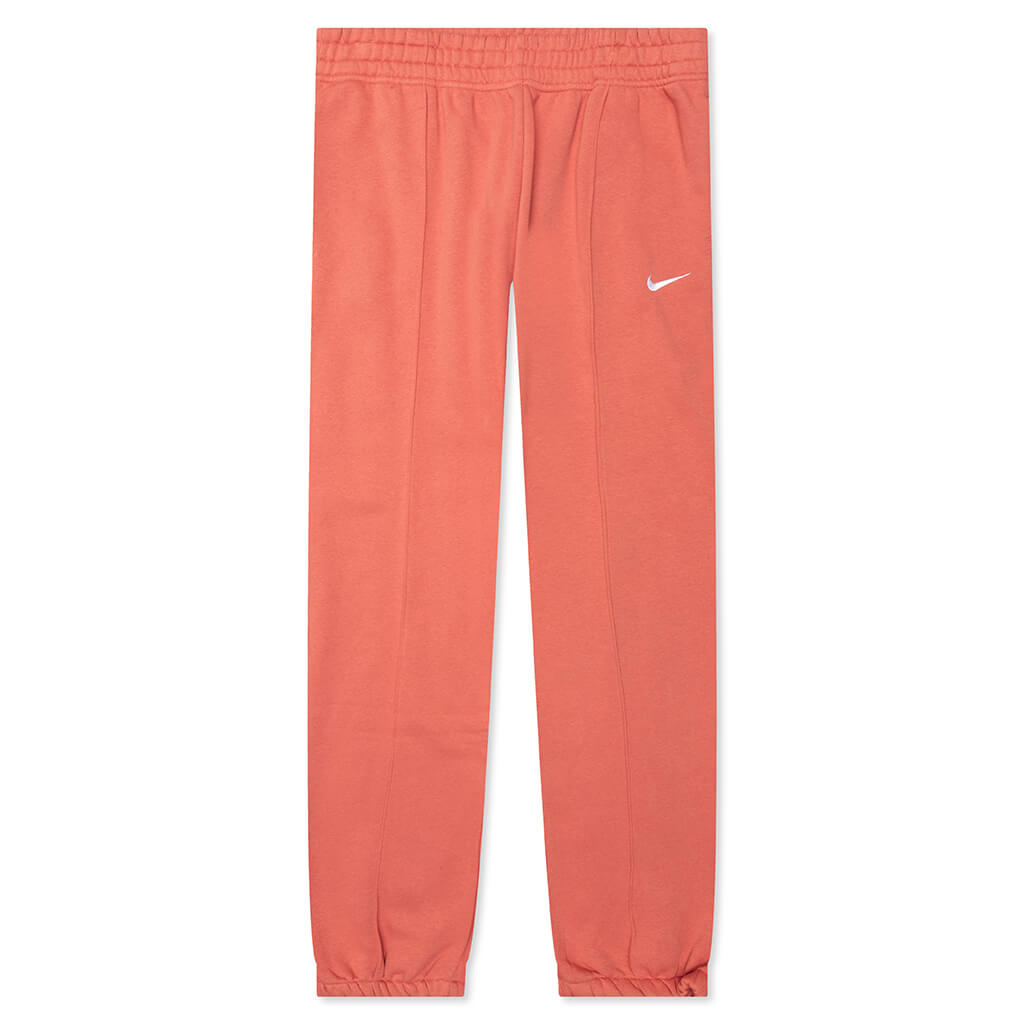 Sportswear Women’s Essentials Fleece Pants - Madder Root/White