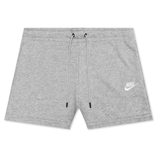Sportswear Women's Essential French Terry Shorts - Dark Heather Grey/White
