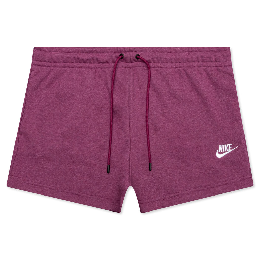 Sportswear Women's Essential French Terry Shorts - Sangria/White