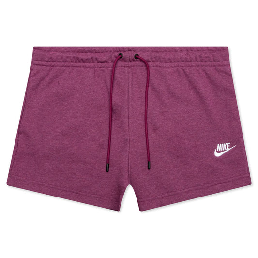 Sportswear Women's Essential French Terry Shorts - Sangria/White