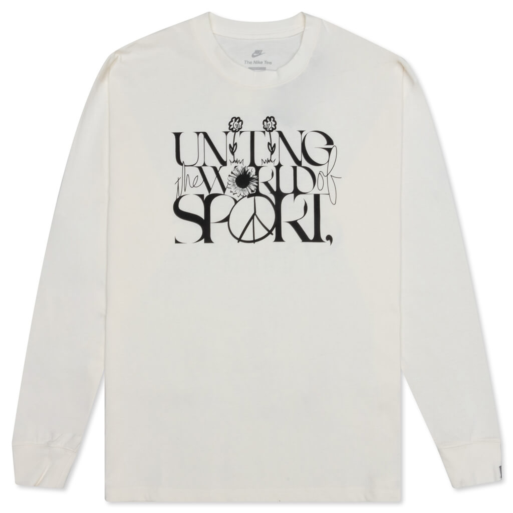 Sportswear Uniting The World L/S T-Shirt - Pure/Black