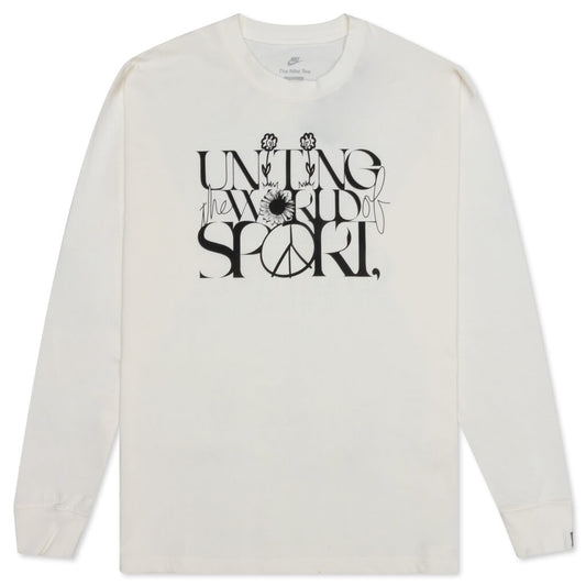 Sportswear Uniting The World L/S T-Shirt - Pure/Black