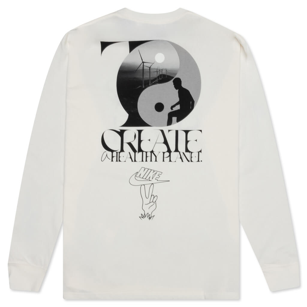 Sportswear Uniting The World L/S T-Shirt - Pure/Black