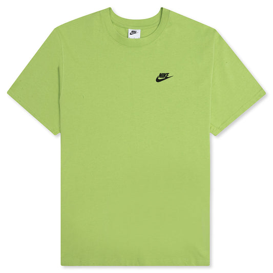 Sportswear Lightweight Knit Short Sleeve Top - Vivid Green/Black
