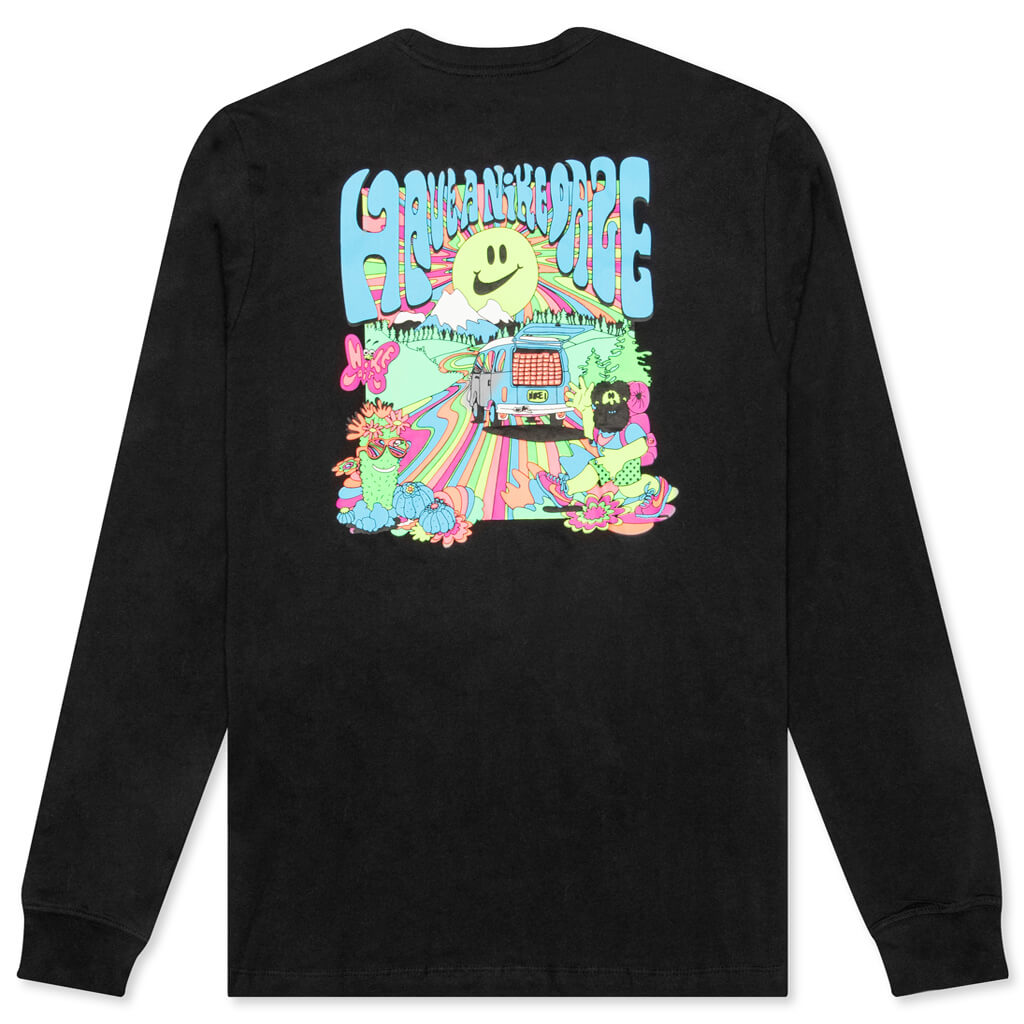 Sportswear Day Black Light L/S T-Shirt - Black