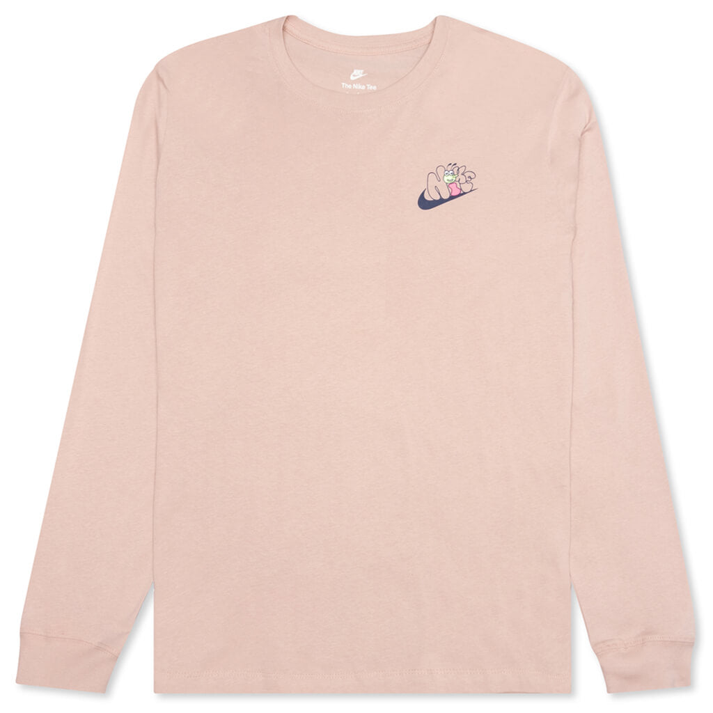 Sportswear Day Black Light L/S T-Shirt - Pink Oxford