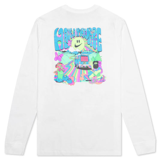 Sportswear Day Black Light L/S T-Shirt - White
