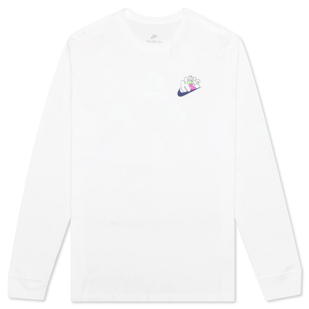 Sportswear Day Black Light L/S T-Shirt - White