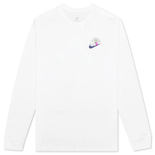 Sportswear Day Black Light L/S T-Shirt - White