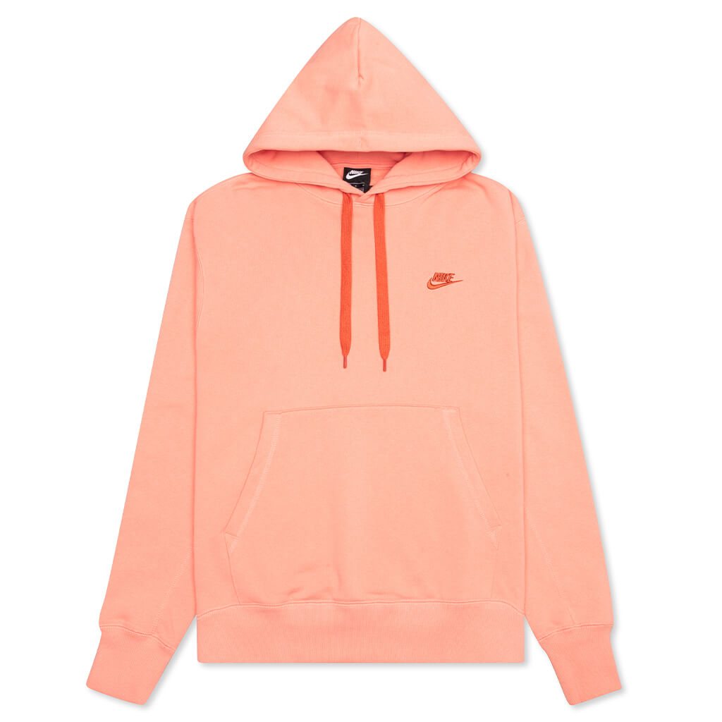 Sportswear Pullover French Terry Hoodie - Apricot Agate/Light Sienna