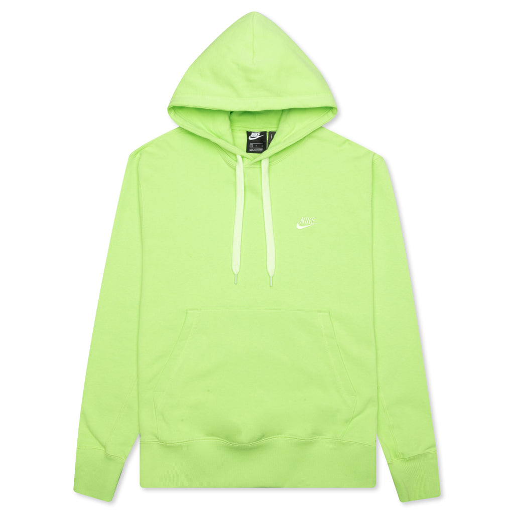 Sportswear Pullover French Terry Hoodie - Key Lime/Light Liquid Lime