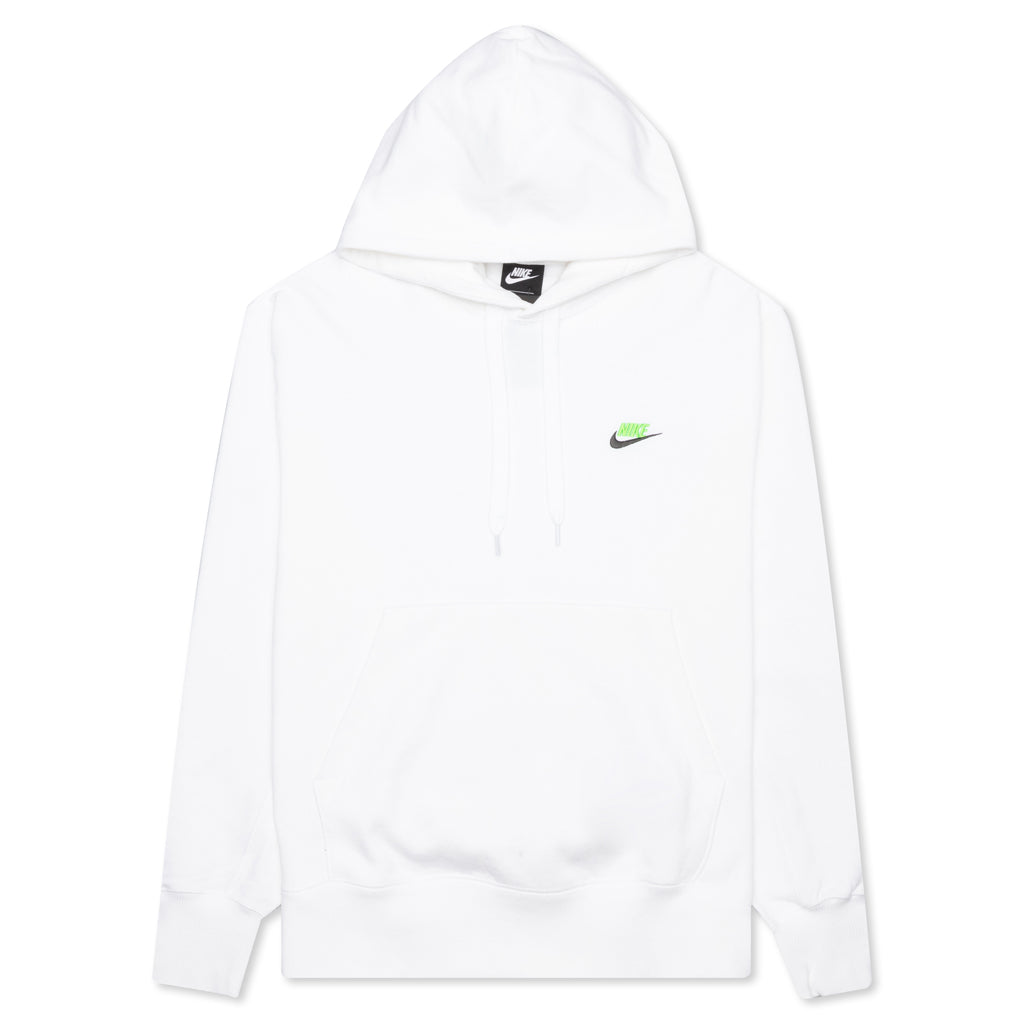 Sportswear Pullover French Terry Hoodie - White