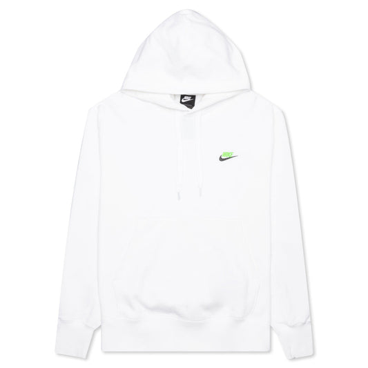 Sportswear Pullover French Terry Hoodie - White