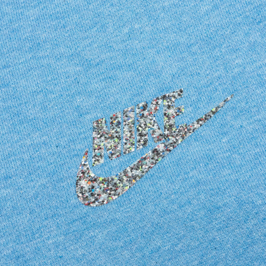 Sportswear Revival Fleece Pullover Hoodie - Dutch Blue/White