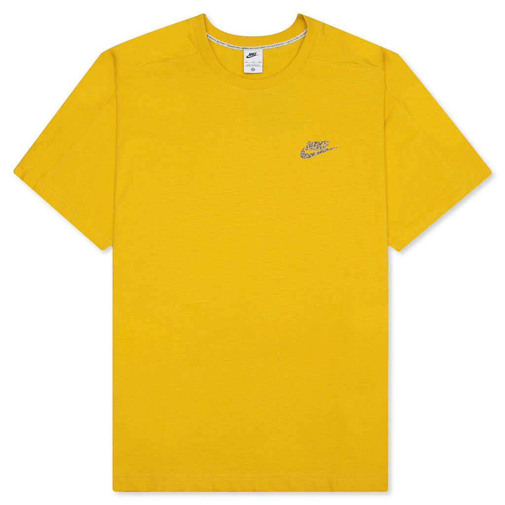 Sportswear Revival Short Sleeve Top - Vivid Sulfur/White