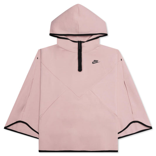 Sportswear Women's Tech Fleece Oversized Poncho - Pink Oxford/Black