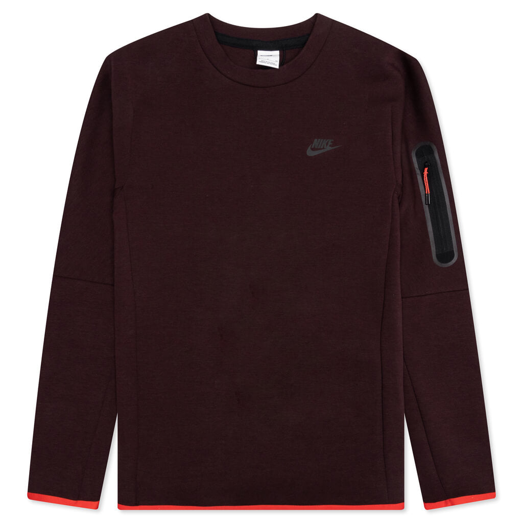 Sportswear Tech Fleece Crew - Brown Basalt/Black