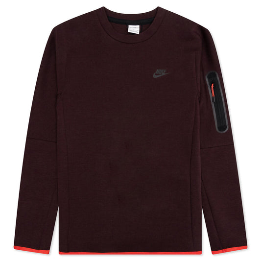 Sportswear Tech Fleece Crew - Brown Basalt/Black