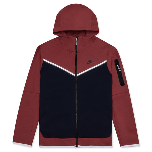 Sportswear Tech Fleece Full-Zip Hoodie - Cedar/Obsidian/Black